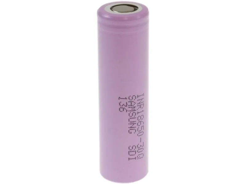 Samsung INR18650 30Q spesialbatteri 18650 Flat-Top, høystrømskompatibelt litium 3,6 V 3000 mAh (1 stk)