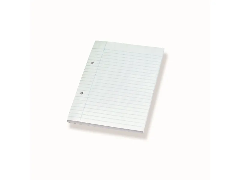 Standardblok, Bantex, Standard pad, A5 hvid, 148x210mm - (5 stk.)