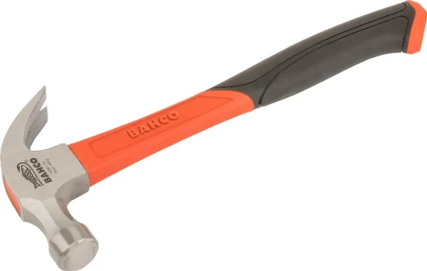 Plukkhammer/spikerklubb, glassplast-håndtak, 450 g