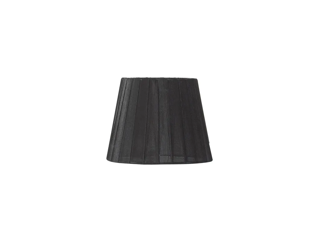 Lampeskjerm TINA høyde 11 cm sort