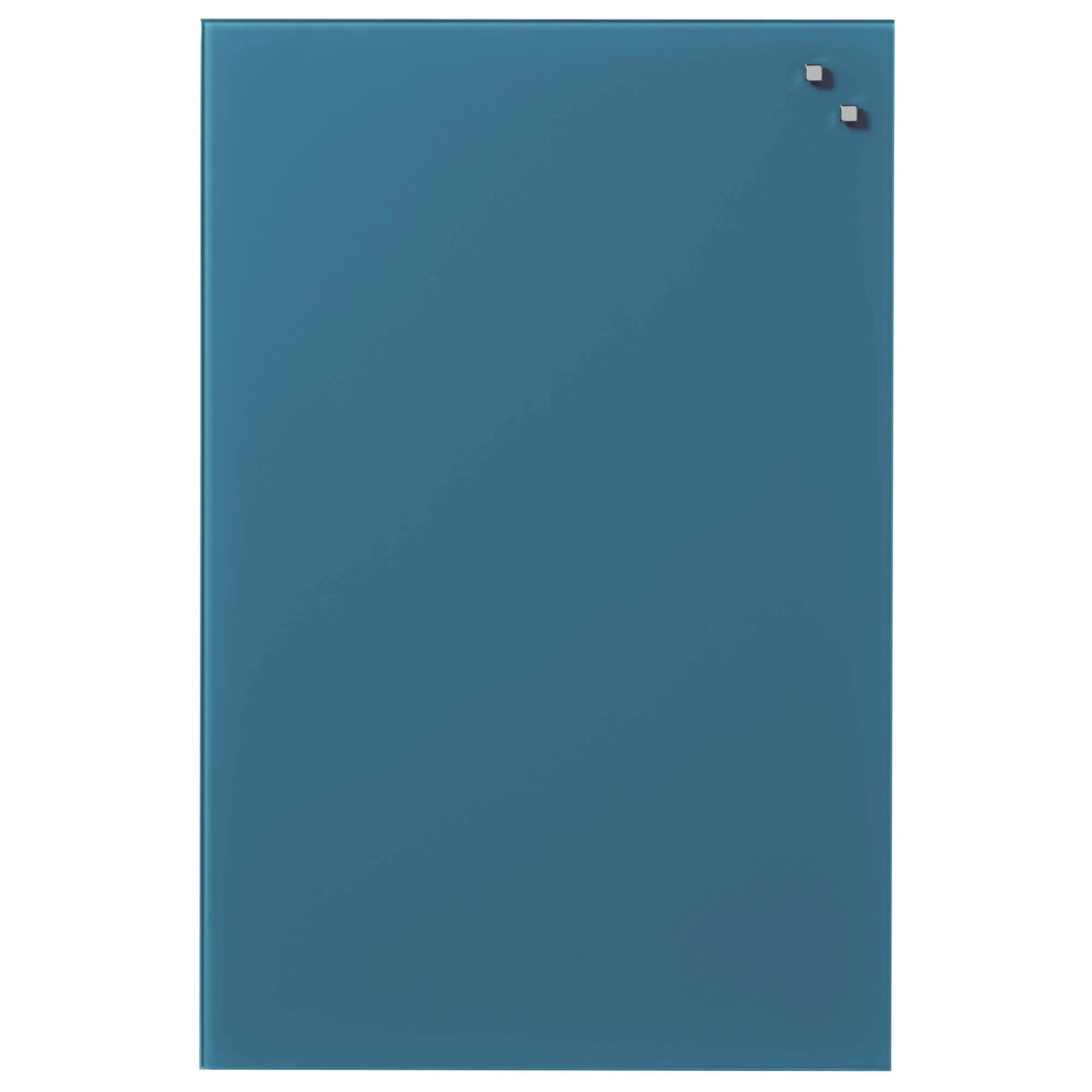 Magnetisk glastavle 40 x 60 cm jeans blue