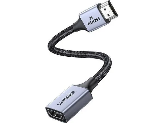 Ugreen HDMI-kabel HDMI til HDMI 0,15 m svart (15518)