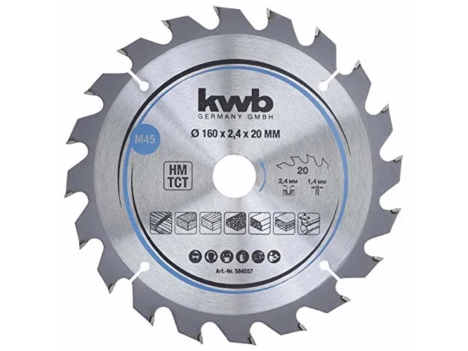 kwb 584557, Tungsten Carbide Tipped (TCT), 1 stykker