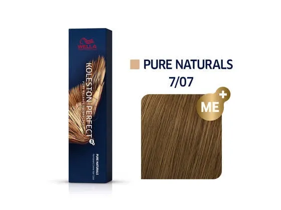 Wella Koleston Perfect Pure Naturals 707 Hair Color 60ml