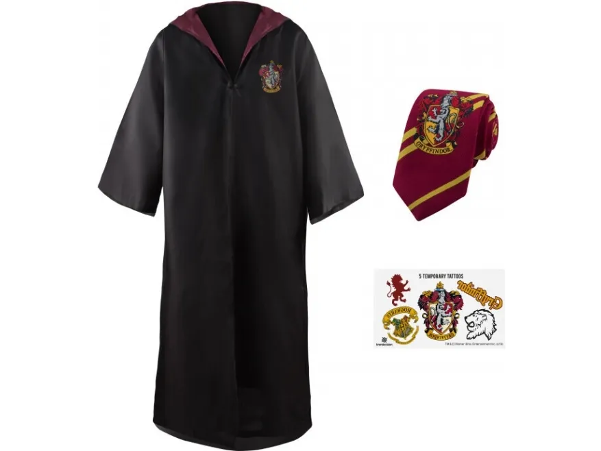 Gryffindor kappe med slips