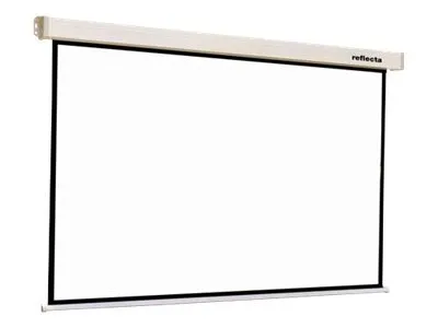 Reflecta Crystal-Line Motor lux - Projeksjonsskjerm - takmonterbar, veggmonterbar - motorisert - 98 (249 cm) - 1:1 - Matte White