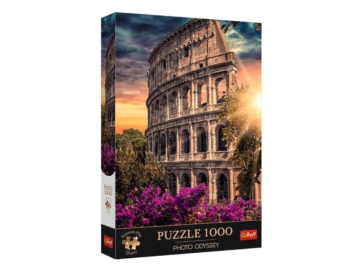 Trefl Puzzle 1000 Colosseum, Amfiteatr med Rzymie TREFL