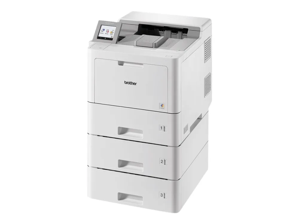 Brother HL-L9470CDNTT - Skriver - farge - Dupleks - laser - A4/Legal - 2400 x 600 dpi - inntil 40 spm (mono) / inntil 40 spm (farge) - kapasitet: 1620 ark - USB 2.0, USB 2.0 vert, Gigabit LAN, NFC