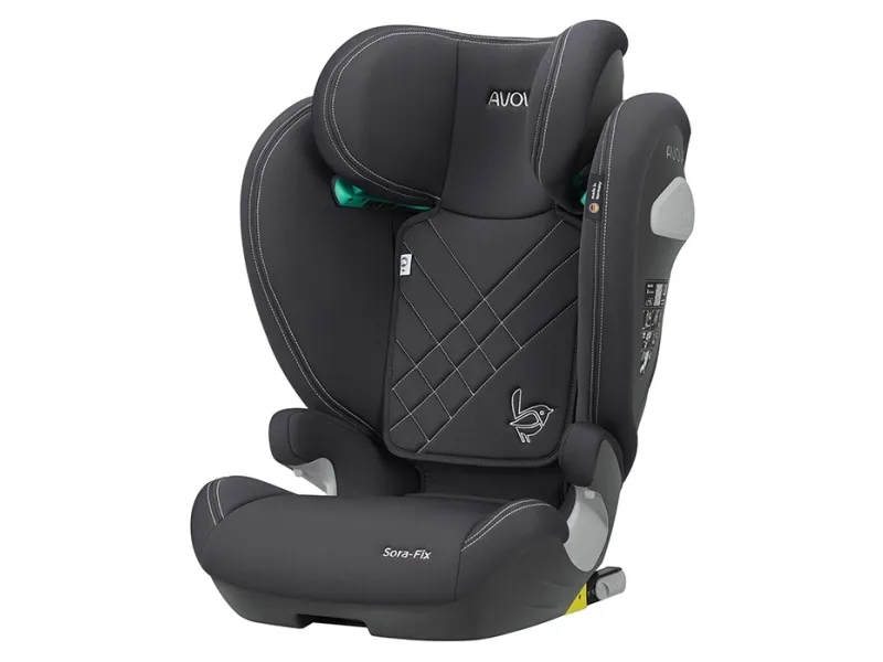 Avova Sora-Fix Bilsete R129 100-150cm Grå