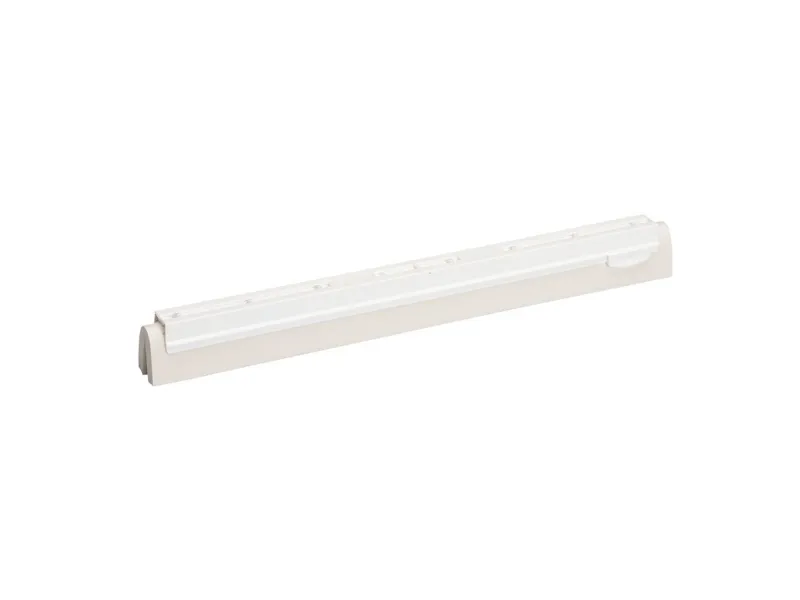 Reservekassett for gulvskrape, Vikan, 40x3x4,5cm, hvit, PP/gummi, med dobbeltblad