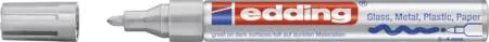 Edding 750, Hvit, Hvit, 2 mm, 4 mm, 10 stykker