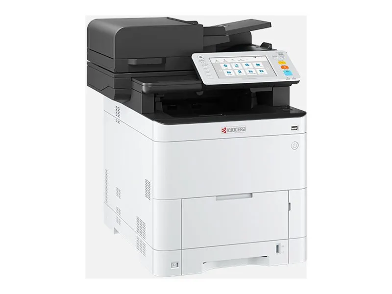 Kyocera ECOSYS MA4000CIFX - Multifunksjonsskriver - farge - laser - Legal (216 x 356 mm)/A4 (210 x 297 mm) (original) - A4/Legal (medie) - opp til 40 spm (kopiering) - opp til 40 spm (trykking) - 450 ark - 33.6 kbps - USB 2.0, Gigabit LAN, USB-vert