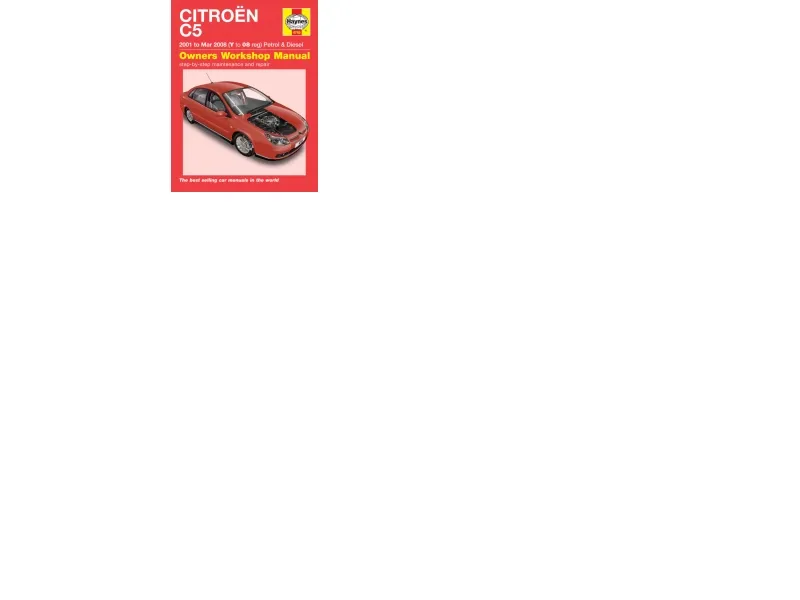Håndbog Citroën C5 benz+diesel 01-08