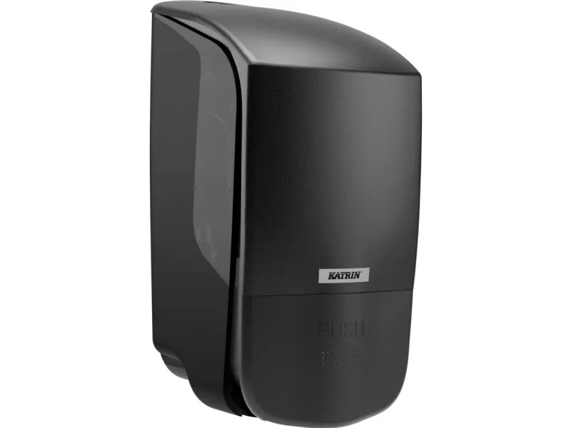 Dispenser Manuel Katrin Inclusive 500ml Plast Sort til sæbe/hånddesinfektion,1 stk