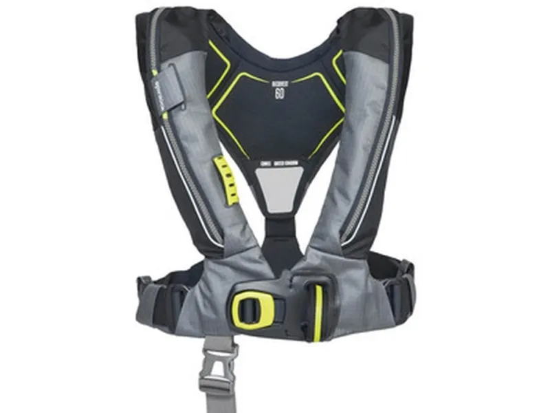 Spinlock Deckvest 6D redningsvest 275N grå