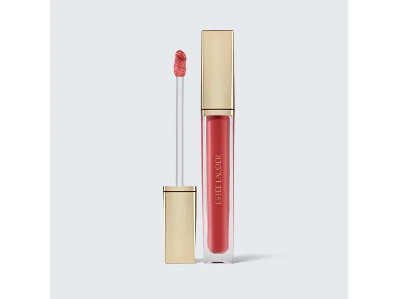 Estée Lauder Glossy Pout Tinted Lip Oil, rosa, melonsorbet, fargestoff, fuktighetsgivende, pleiende, fyldig, flytende, glans, 24 timer