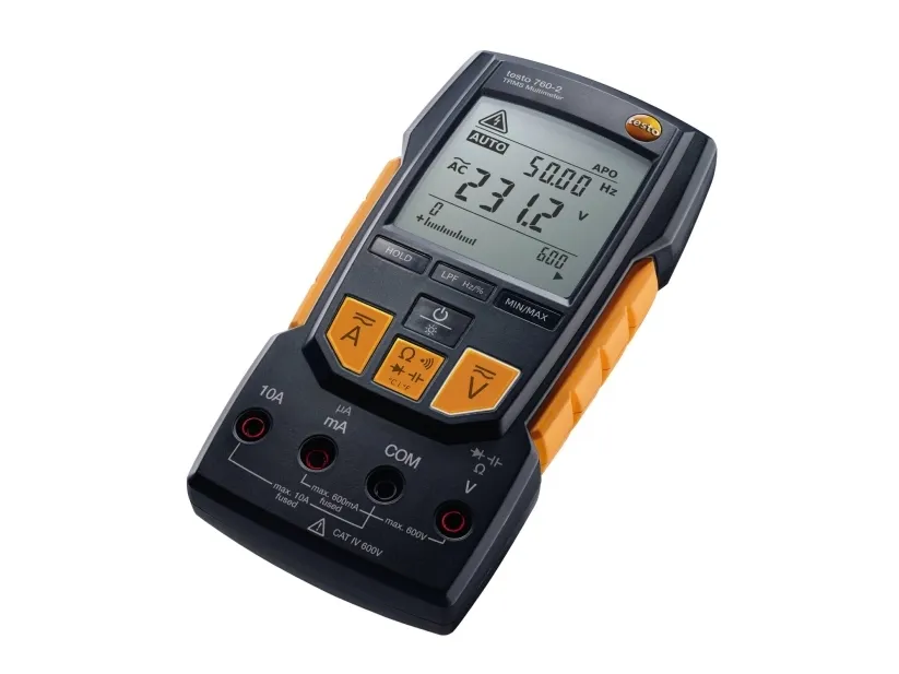 Testo 760-2, LCD, batteri, AAA, 167 mm, 45 mm, 85 mm