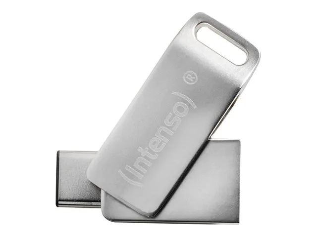 Intenso cMobile Line - USB-flashstasjon - 128 GB - USB 3.2 Gen 1 / USB-C - sølv