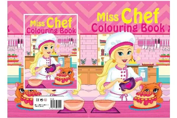 Malebok A4 Miss Chef 16 sider |