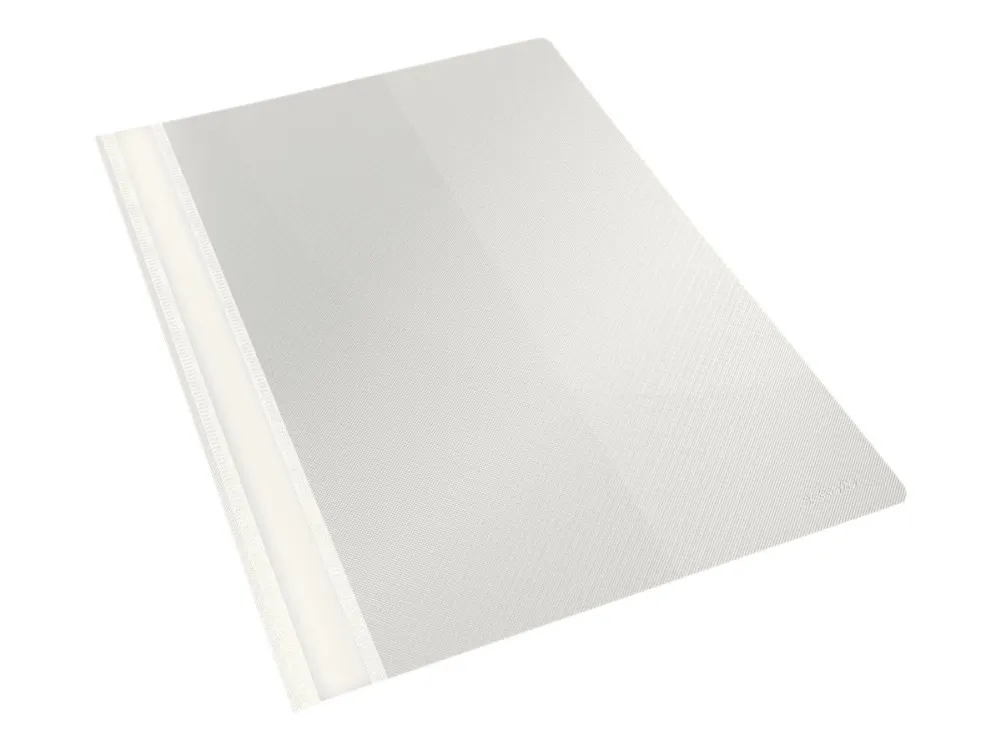 Tilbudsmappe Esselte PP hvid A4 m/lomme 28345 - (25 stk.)