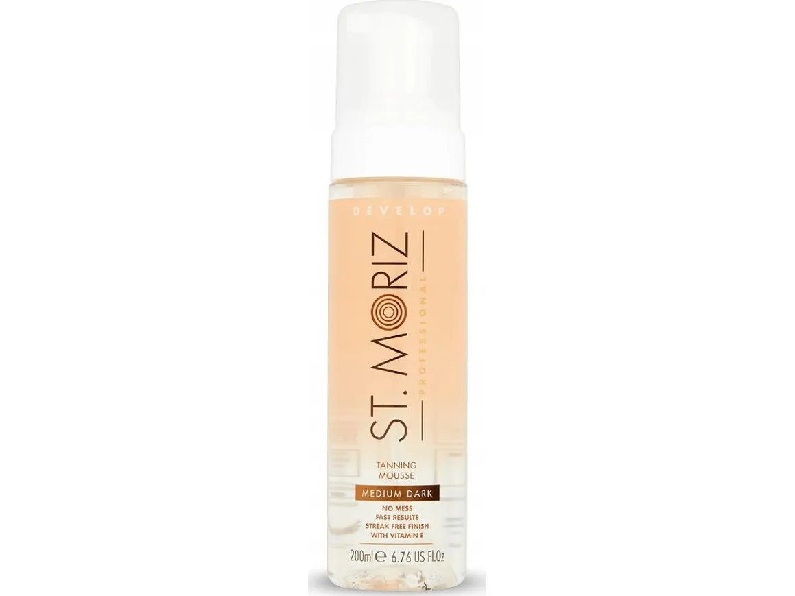St Moriz ST.MORIZ_Professional Tanning Mousse fargeløs selvbruningsmousse Medium Dark 200ml