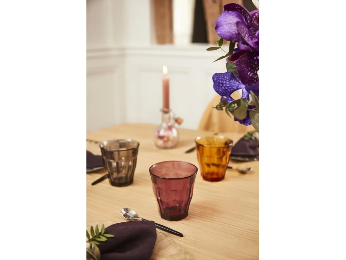 Szklanka Duralex PICARDIE AMBER 250 ml oransje - sett 6 stk.