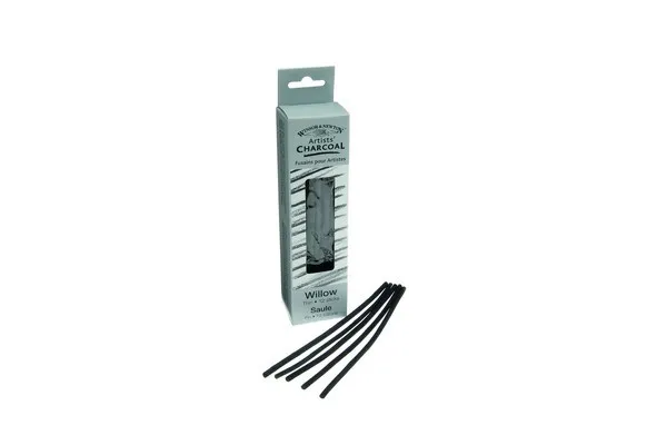 Willow charcoal thin 12 stk