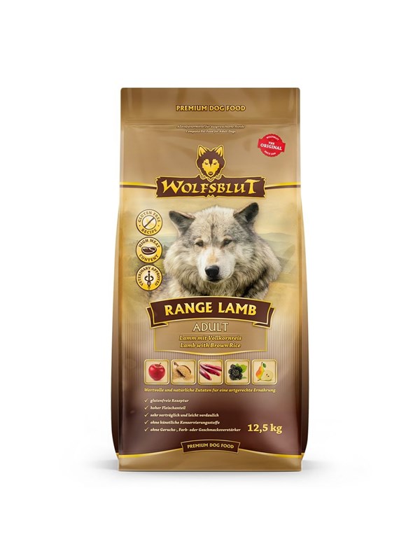 Wolfsblut Range Lamb Lamb with rice - dry dog food - 12.5kg