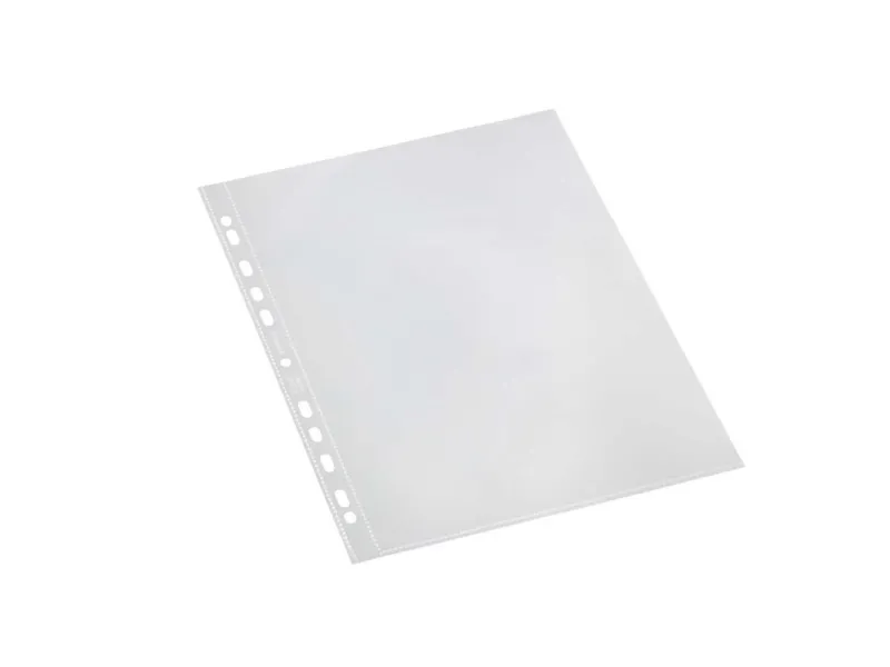 Plastlommer Bantex A4 glasklar 0,06 mm åben top - (100 stk.)