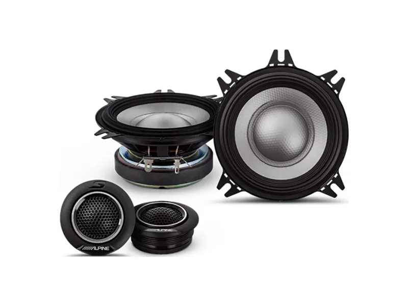 Alpine S2-S40C 10cm højttaler 2 vejs komponentsæt