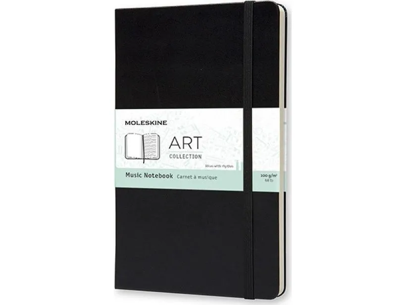 Moleskine 978-88-6293-310-0, Monokromatisk, Sort, Matt, Innbundet (hardcover), Voksen