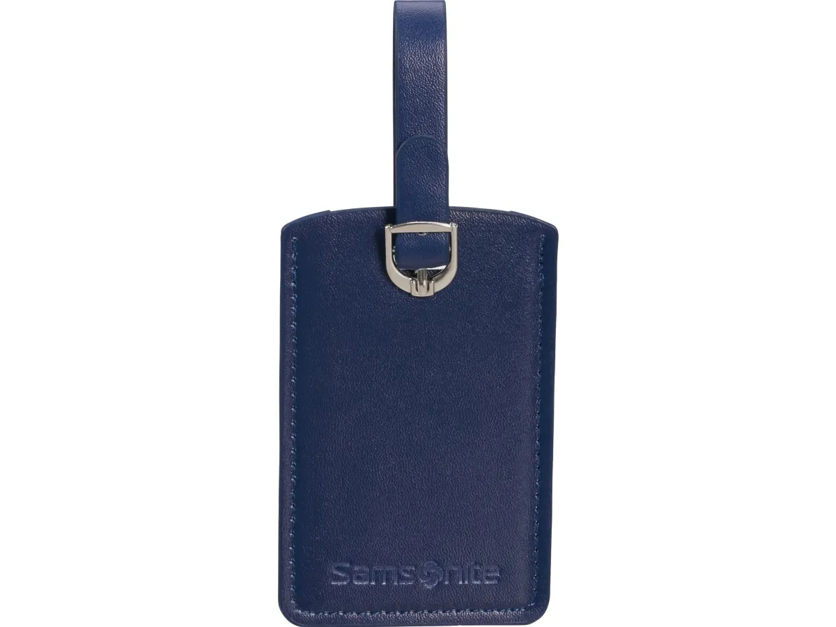 Rectangular Luggage Tag X2, Midnight Blue