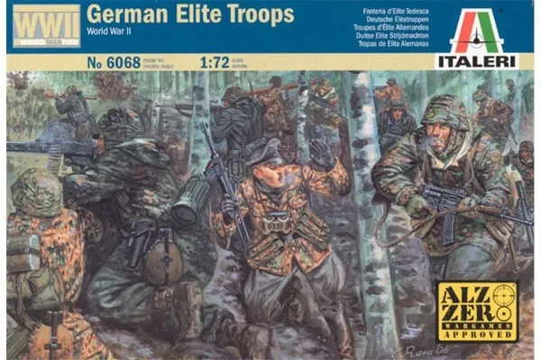 1:72 WWII tyske elitestyrker