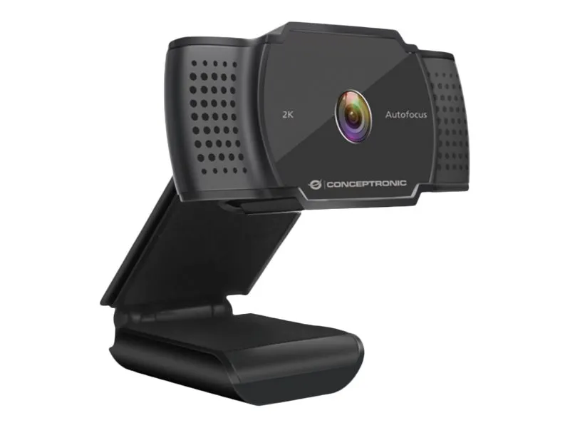 Conceptronic AMDIS02B - Nettkamera - farge - 5 MP - 2592 x 1944 - 2K - fastfokal - lyd - USB 2.0 - MJPEG, YUV2 - DC 5 V