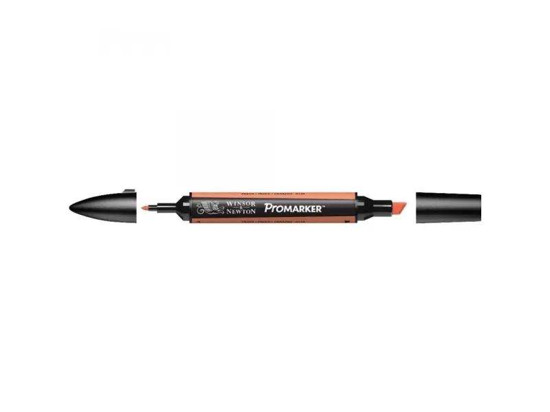 Winsor & Newton 0203270, Fersken, Flerfarget, Peach, Fin/medium, Meisel-/kulespiss, Rund