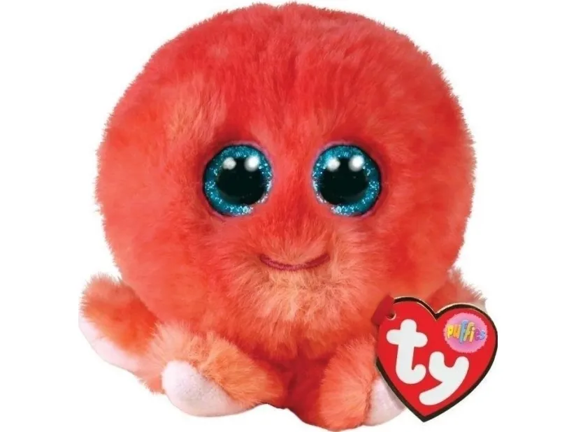 TY PUFFIES Sheldon-maskot - blekksprut 42527