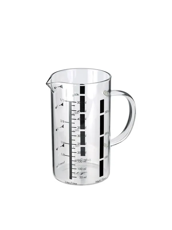 KÜCHENPROF Målebæger 0.5L glas