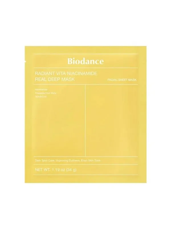 BIODANCE Radiant Vita Niacinamide Real Deep Mask