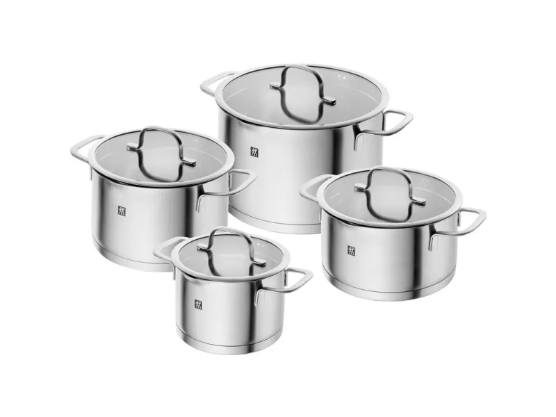 ZWILLING TrueFlow Grydesæt 4-dele, Rustfrit stål