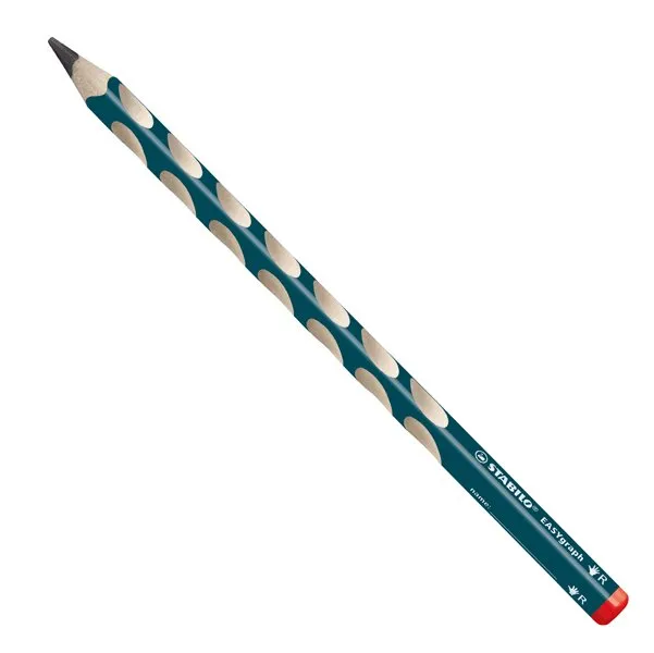 STABILO EASYgraph, HB, Bensinfarge, Tre, Triangulær, Skole, 3,15 mm, 55 mm