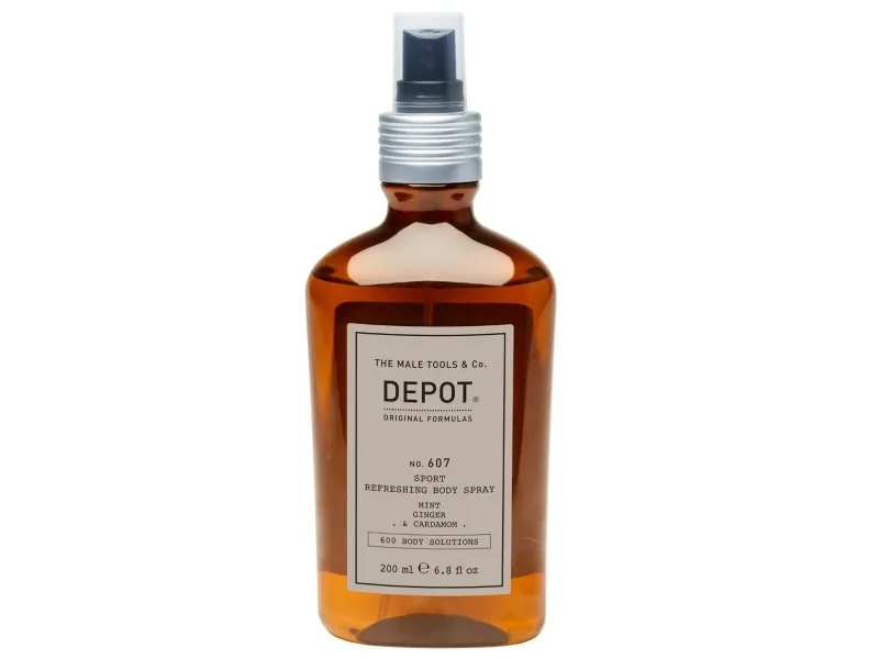 Depot Refreshing Body Spray - Mint Ginger & Cardamom 200 ml.