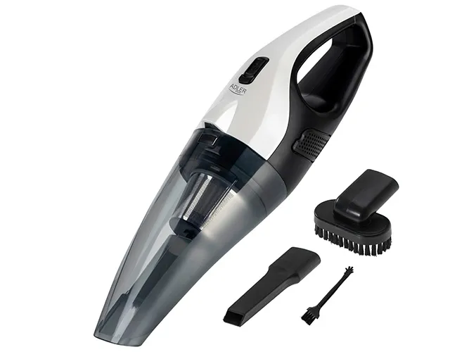 Adler håndholdt støvsuger ad 7059 Black/White/Gray