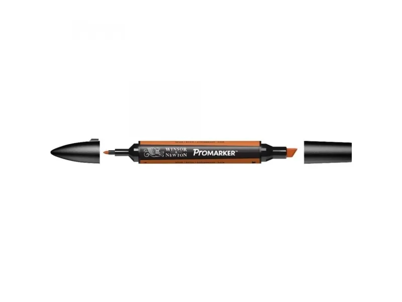 Winsor & Newton 0203299, Oransje, Flerfarget, Spice, Fin/medium, Meisel-/kulespiss, Rund