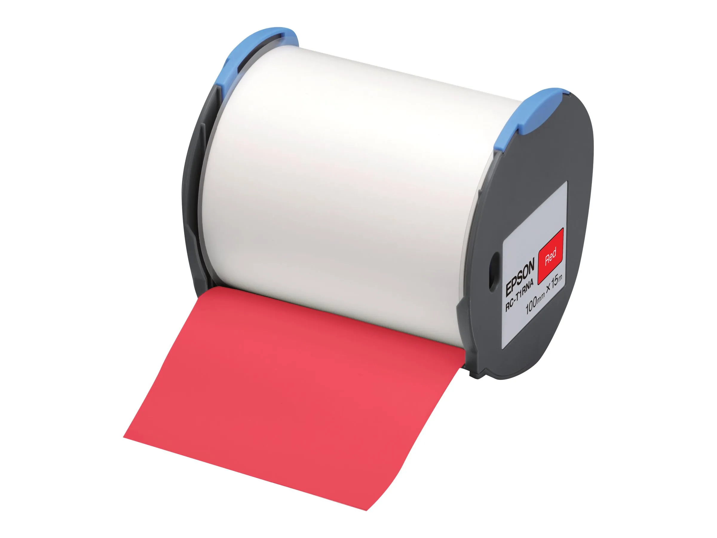 Epson RC-T1RNA - Polyolefin - selv-adhesiv - rød - Rull (10 cm x 15 m) 1 rull(er) plastteip - for LabelWorks Pro100