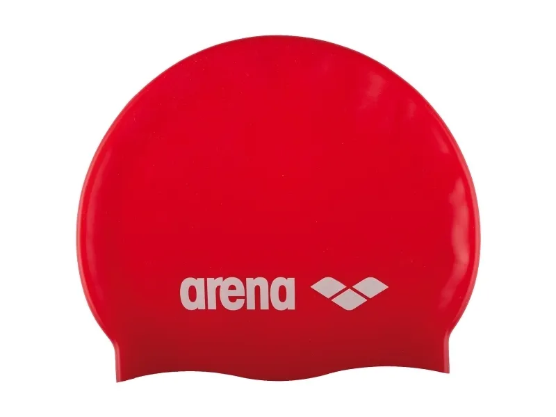 Arena Classic Silicone, Rød, Hvit, Caps, Unisex, Svømming, Silikon, Bilde