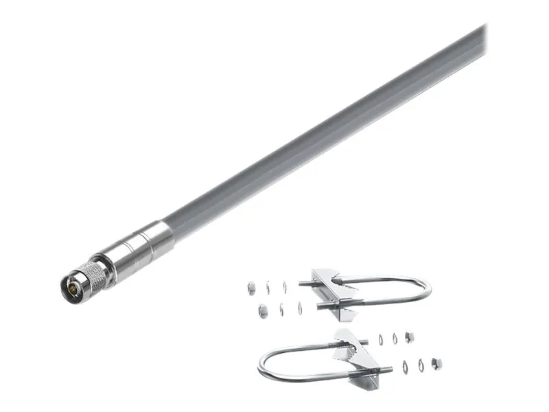 Qoltec - Antenne - 10 dBi - utendørs - grå