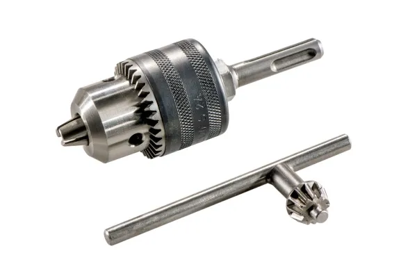 Metabo 626724000, Nøkkeldrevet chuck, 1,5 mm, 1,3 cm, SDS-plus, Sølv