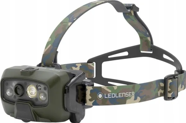 Ledlenser HF8R Core RGB Camo er den ultimative high-end pandelampe med Adaptive Light Beam Technology