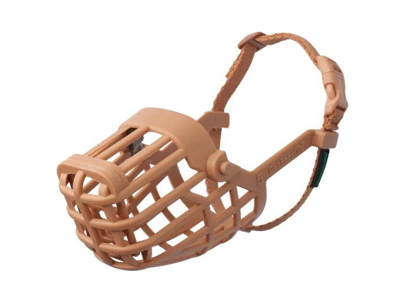Baskerville hundehalsbånd CLASSIC 5 beige, lengde 6 cm, omkrets 24 cm
