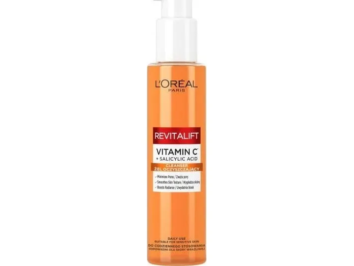L’Oreal Paris Revitalift renseprodukt til ansiktet med C-vitamin og salisylsyre 150 ml